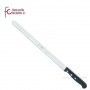 Cuchillo Jamonero Flores Cortés Alveolado Ancho Inox 28 Cm