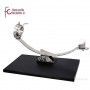 jamonero profesional giratorio balancin base fibra negra