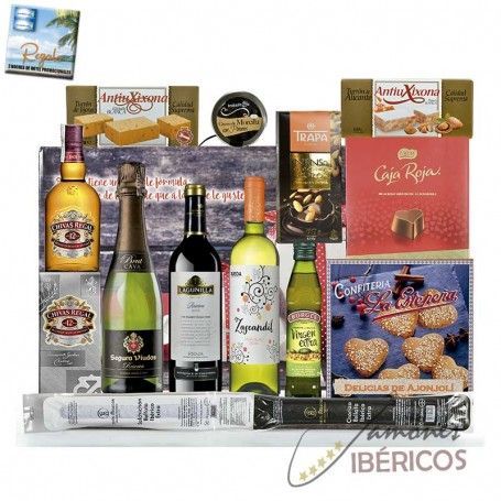 Caja de Navidad romántica
