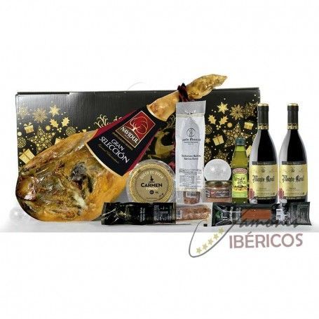 Lote de Navidad con jamón Navidul Gran Selección