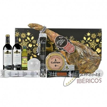 Lote de Navidad con jamón serrano Sierra Morena