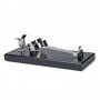 Jamonero giratorio plegable negro