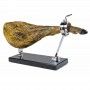 Jamonero plegable giratorio con jamón